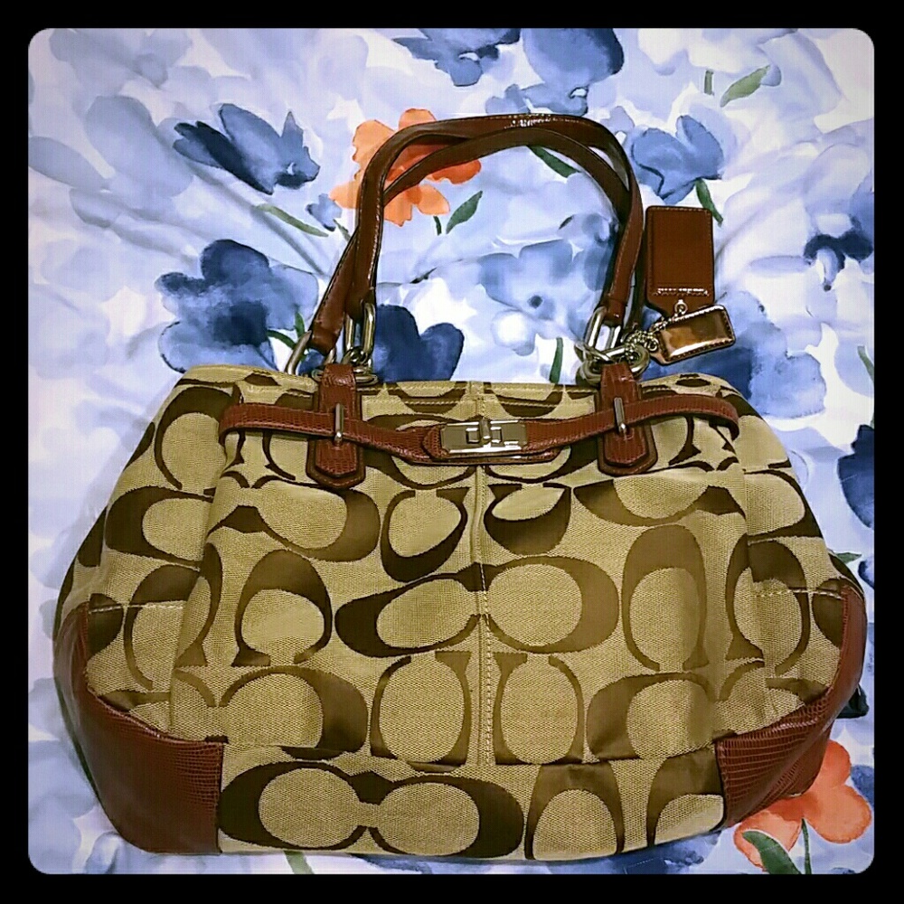 Coach satchel handbag